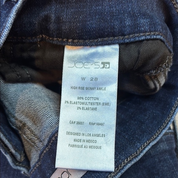 🌟 Joe’s Jeans 👖 High Rise Skinny Ankle – Lakewood Wash – Size 28 🔥 - Picture 11 of 12